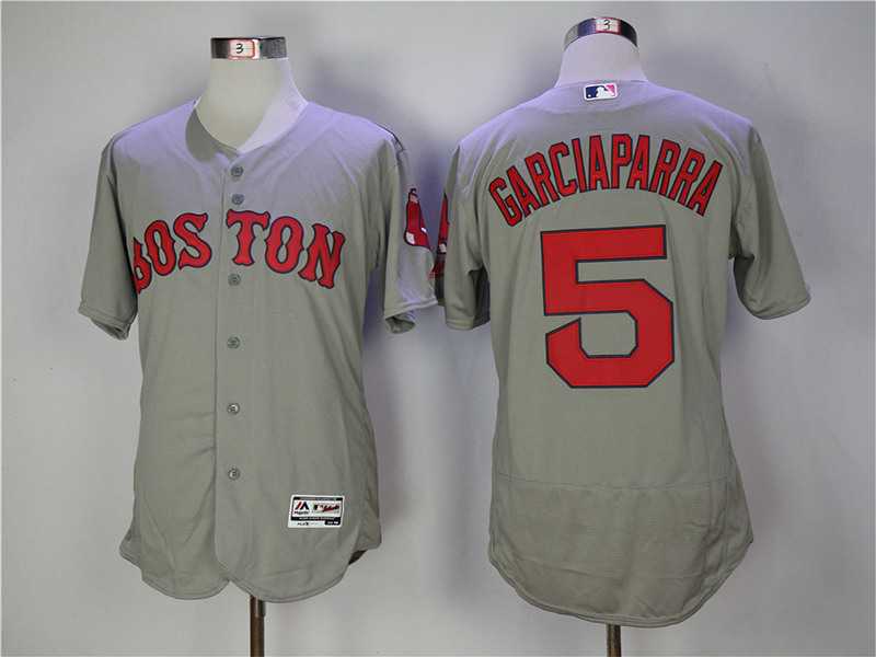 Boston Red Sox #5 Nomar Garciaparra Gray Flexbase Jersey,We sell and wholesale Boston Red Sox #5 Nomar Garciaparra Gray Flexbase Jersey on line form chian!